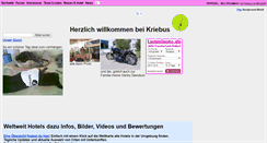 Desktop Screenshot of kriebus.de